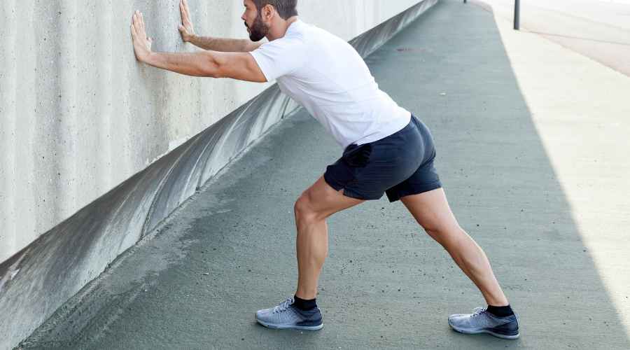 stretching fascite plantare